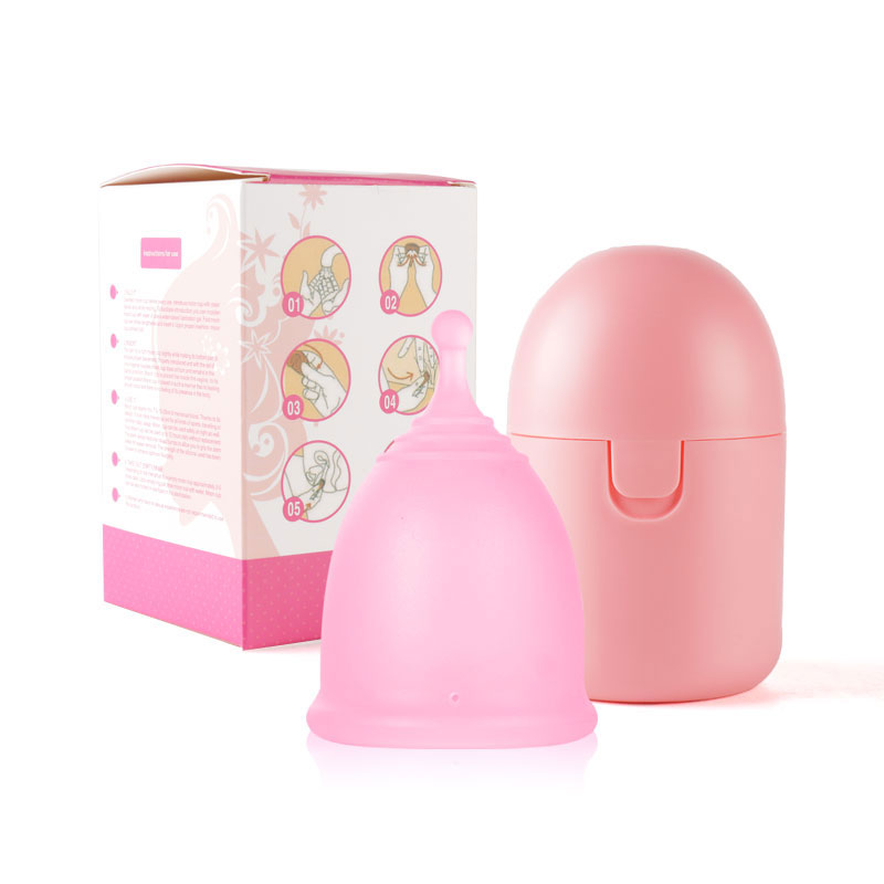 Menstrual Cup Silicone - Menstruatiecup van siliconen, medische kwaliteit, klein