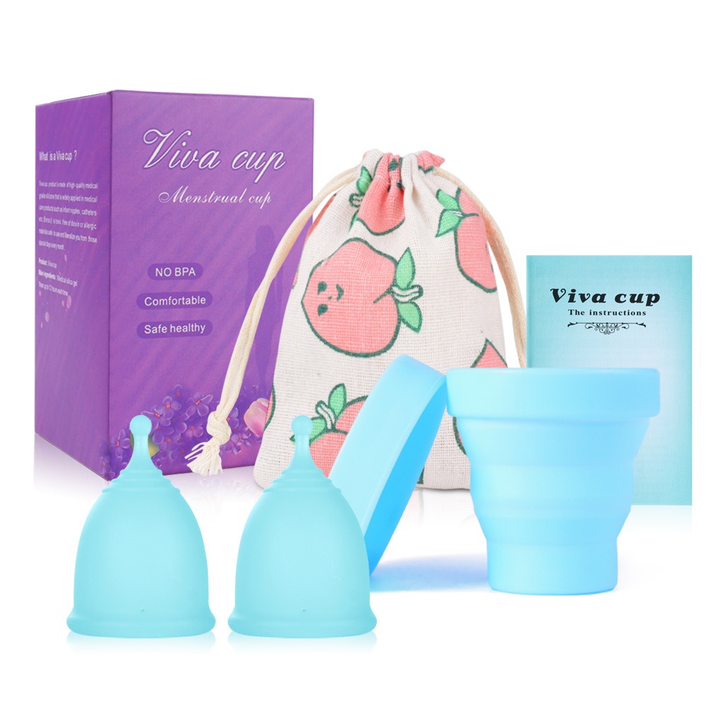 Menstrual Cup Silicone - Medische siliconen menstruatiecup Dames menstruatiecollectie Veilige