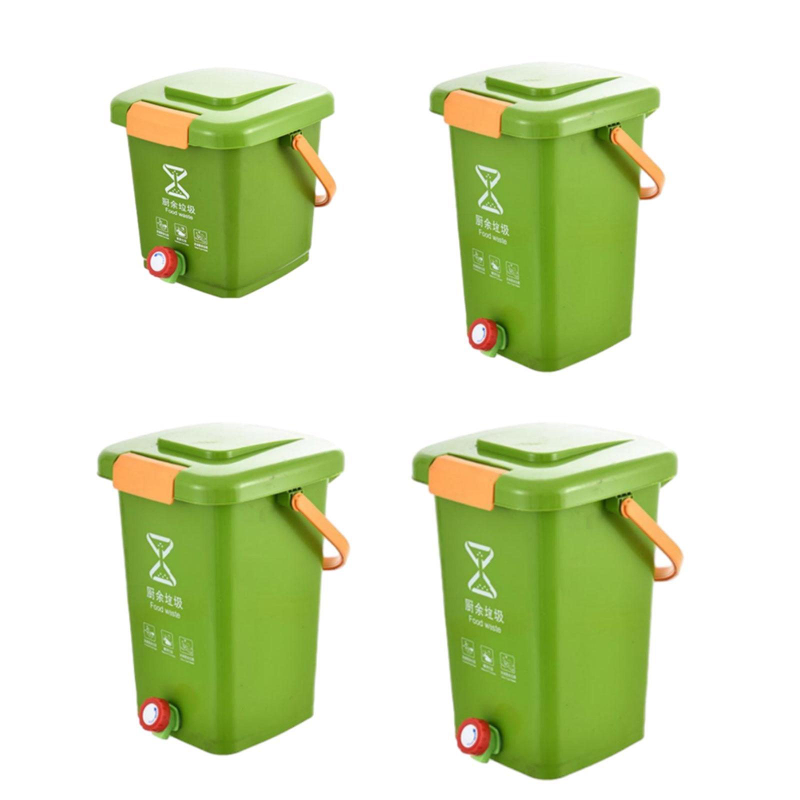 Compost Bin Countertop - Keuken Compost Emmer Afvalbak Brede Diameter