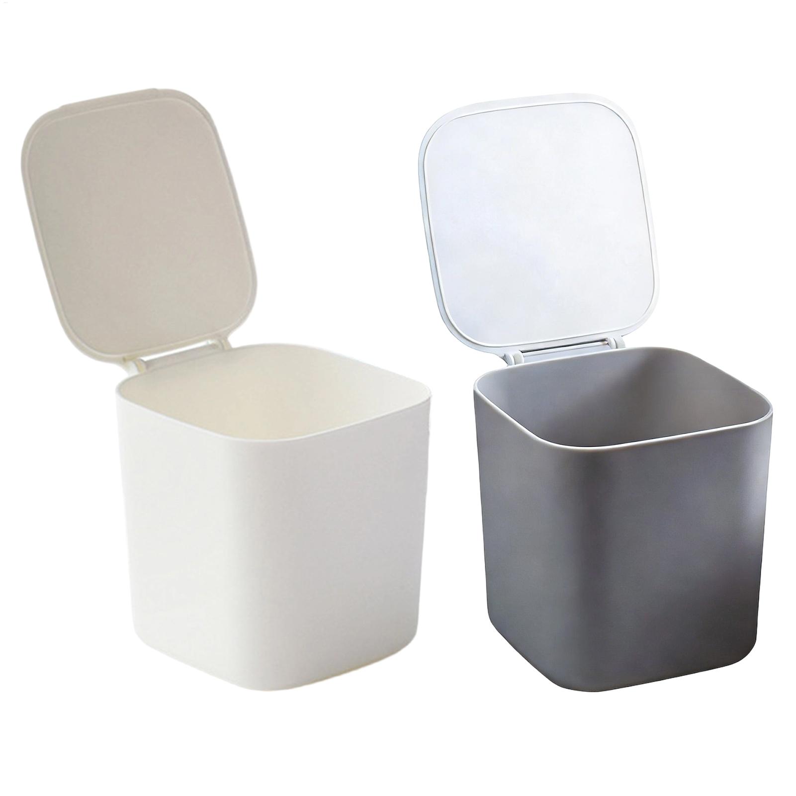 Compost Bin Countertop - Mini-prullenbak met deksel Kleine desktop-afvalbak voor