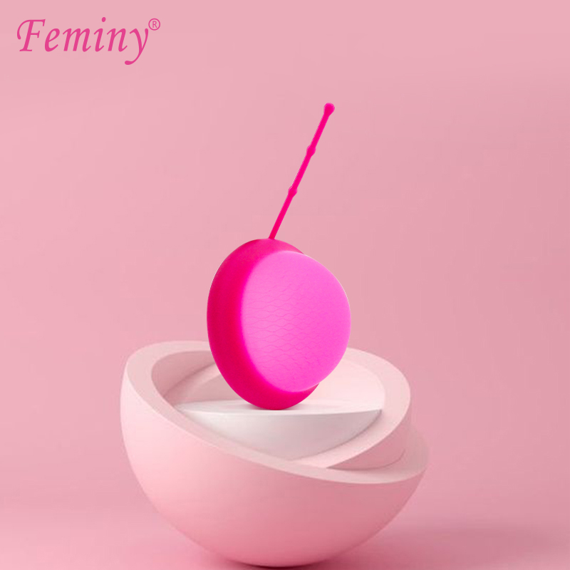 Menstrual Cup Silicone - Vrouwen Menstruatieschijf Met Verwijderingssnaar Herbruikbare Medische