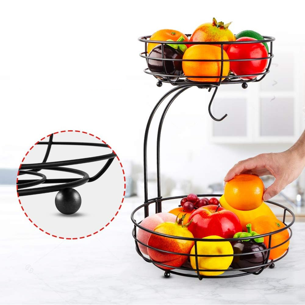 LMETJMA 2-Tier Aanrecht Fruitm - Compost Bin Countertop recensie en prijs