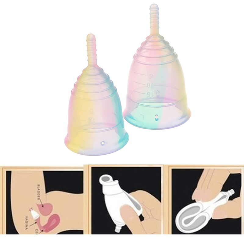 Draagbare menstruatiecup van s - Menstrual Cup Silicone recensie en prijs