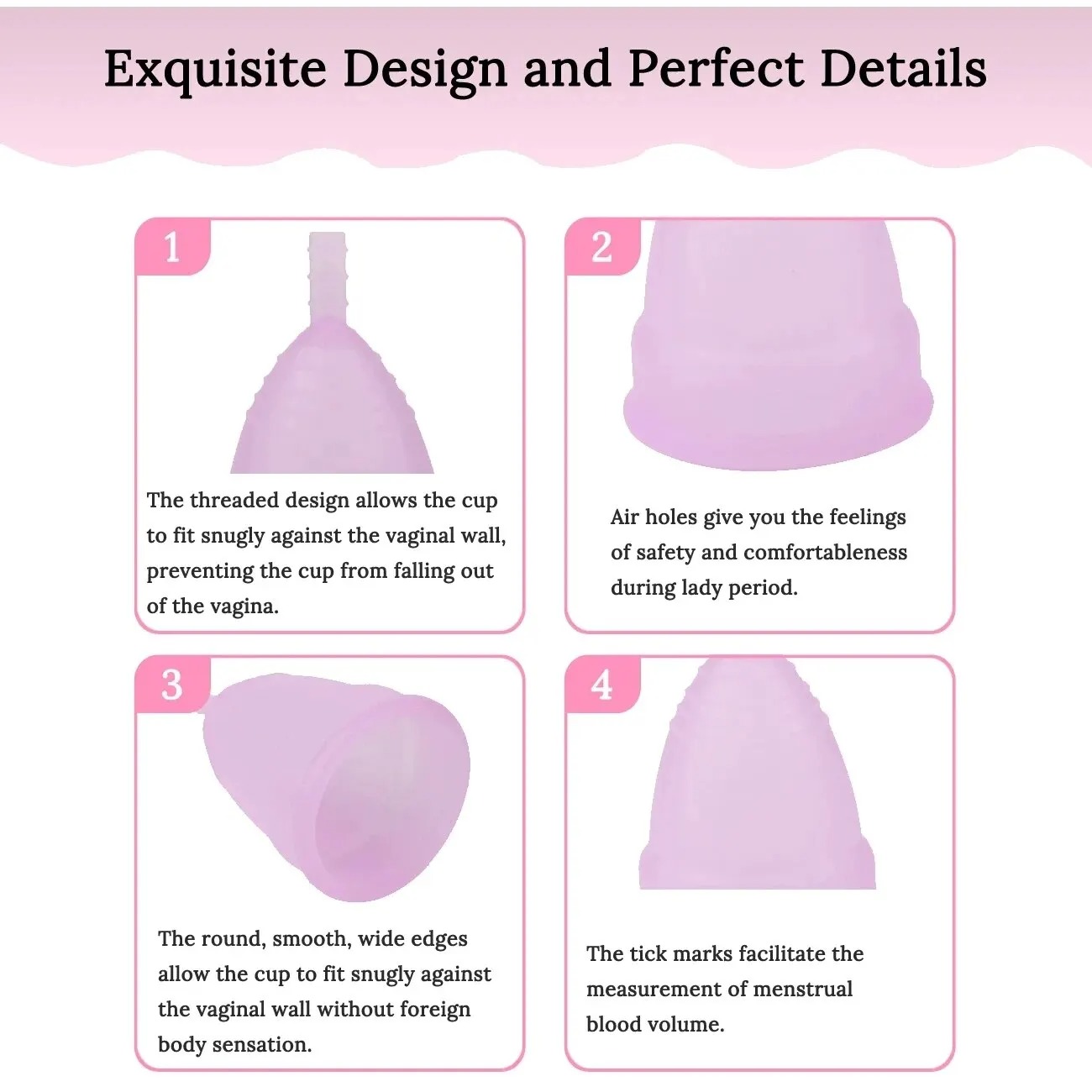 Medische Herbruikbare Menstrua - Menstrual Cup Silicone recensie en prijs